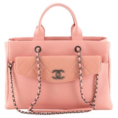 Chanel Coco Break Shopping Tote Caviar Large