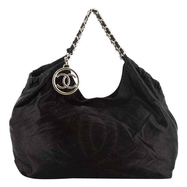 Chanel Coco Cabas Satin Large 