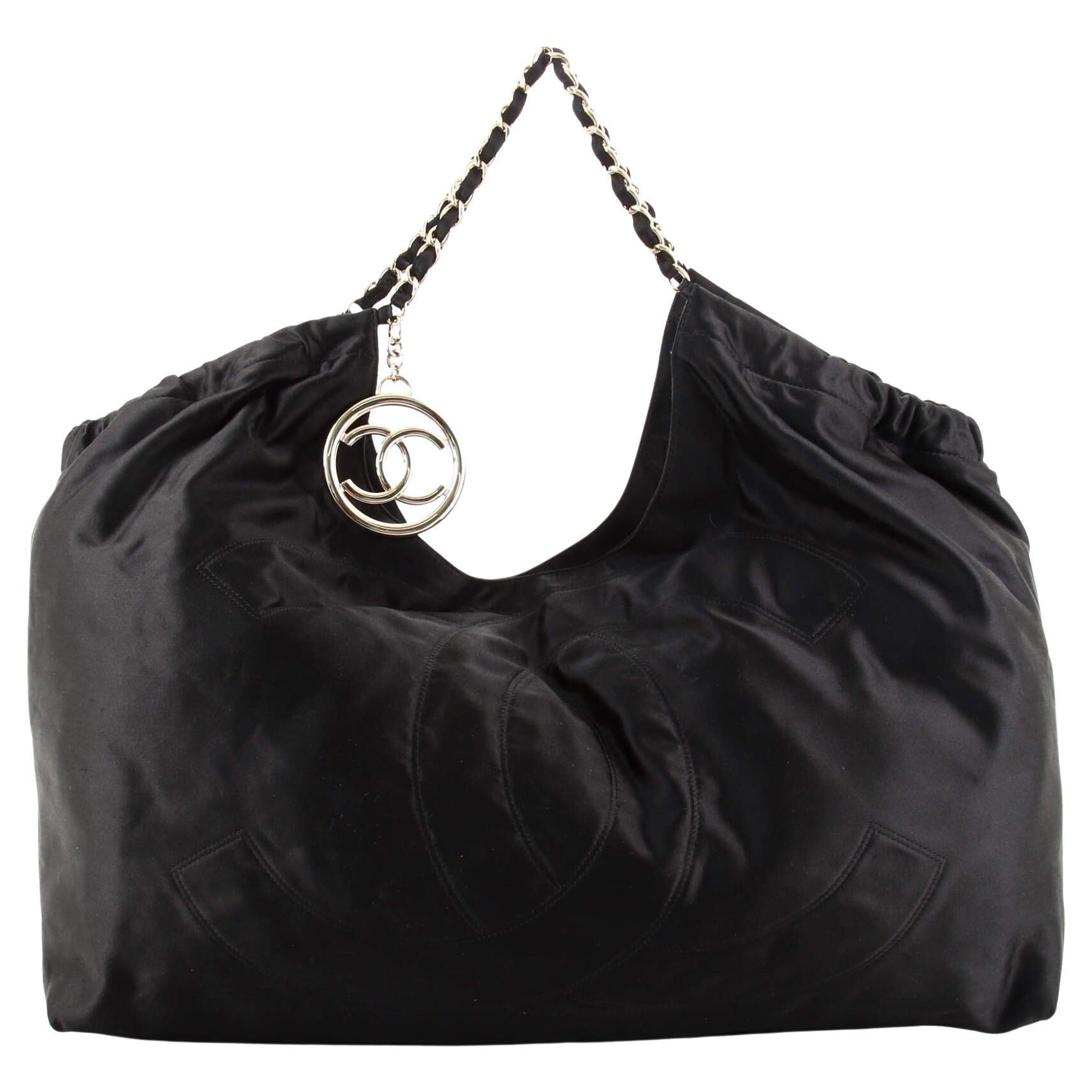 Chanel Coco Cabas Satin XL