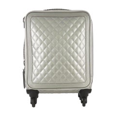 Chanel Coco Case Rolling Trolley Quilted Caviar