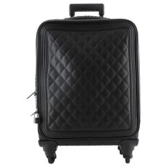 Chanel Coco Case Rolling Trolley Quilted Caviar 
