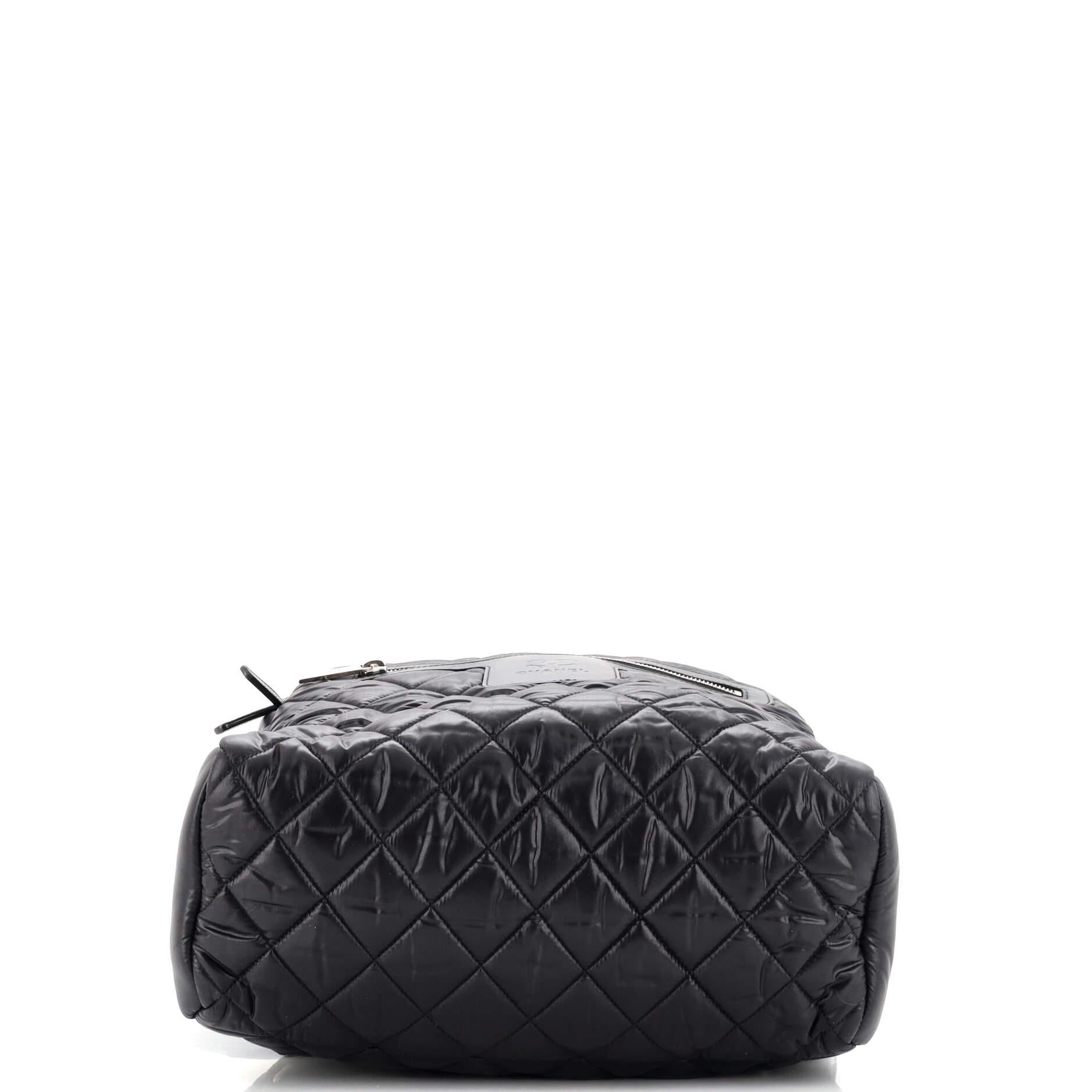 Chanel Coco Cocoon Backpack Quilted Nylon Large 1