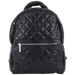 Chanel Coco Cocoon Backpack Quilted Nylon Large