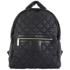 Chanel Coco Cocoon Backpack Quilted Nylon Large