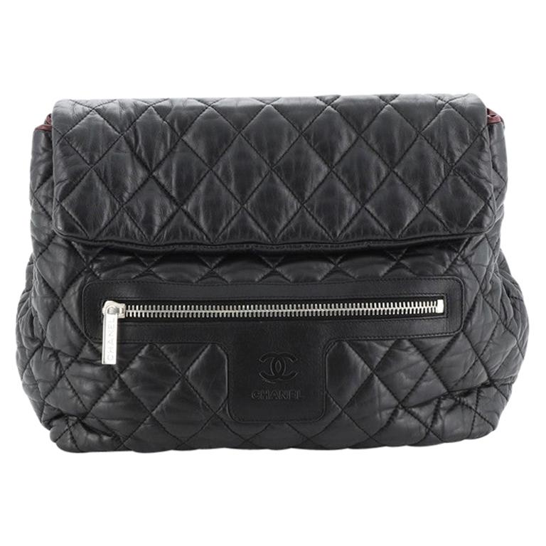 Chanel Coco Cocoon Flap Backpack Quilted Lambskin at 1stDibs