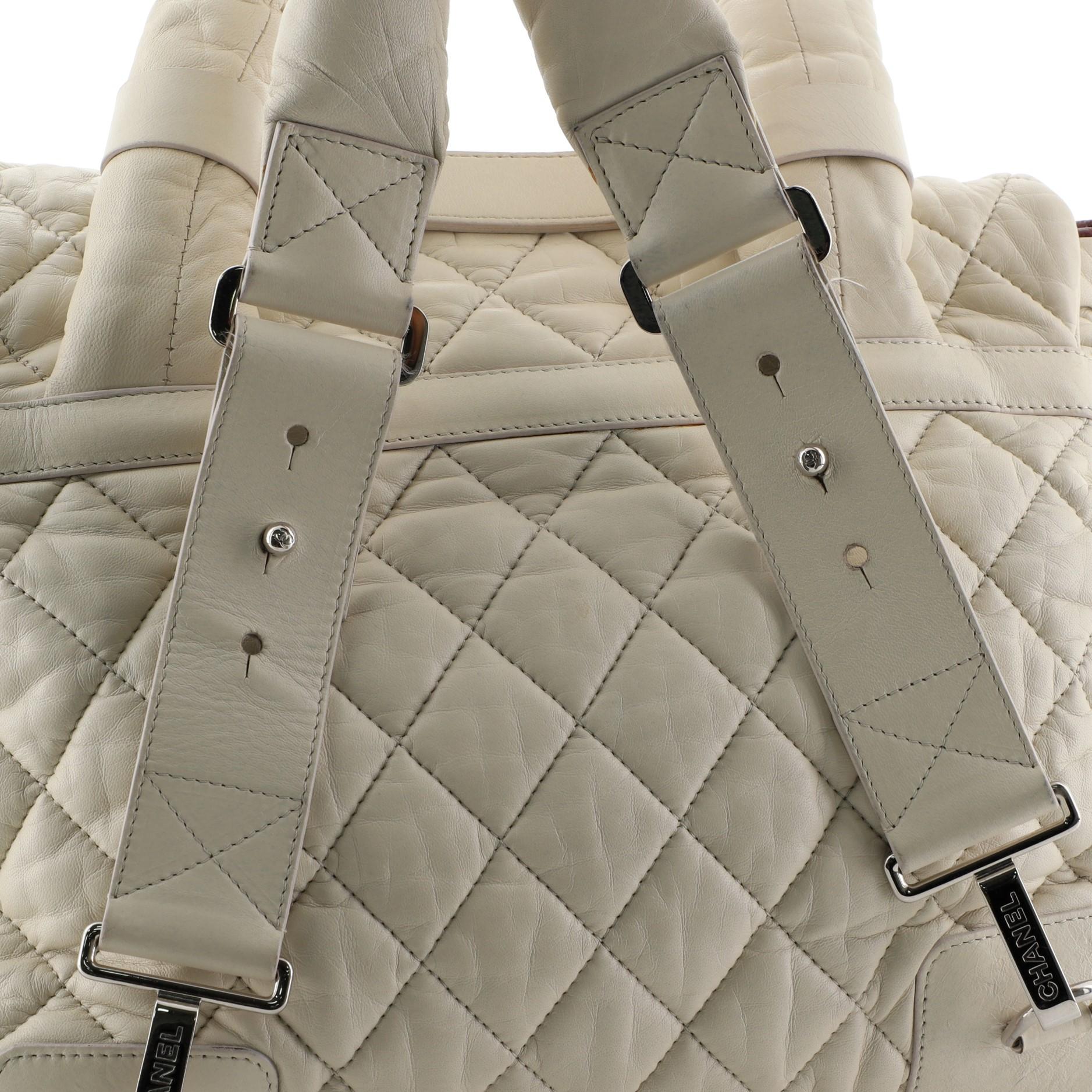 Chanel Coco Cocoon Flap Backpack Quilted Nylon 3