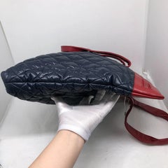 Chanel Coco Cocoon Large Quilted Nylon & Leather Trim Tote Bag
