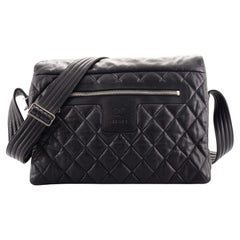 Chanel Coco Cocoon Messenger Bag Quilted Caviar Large