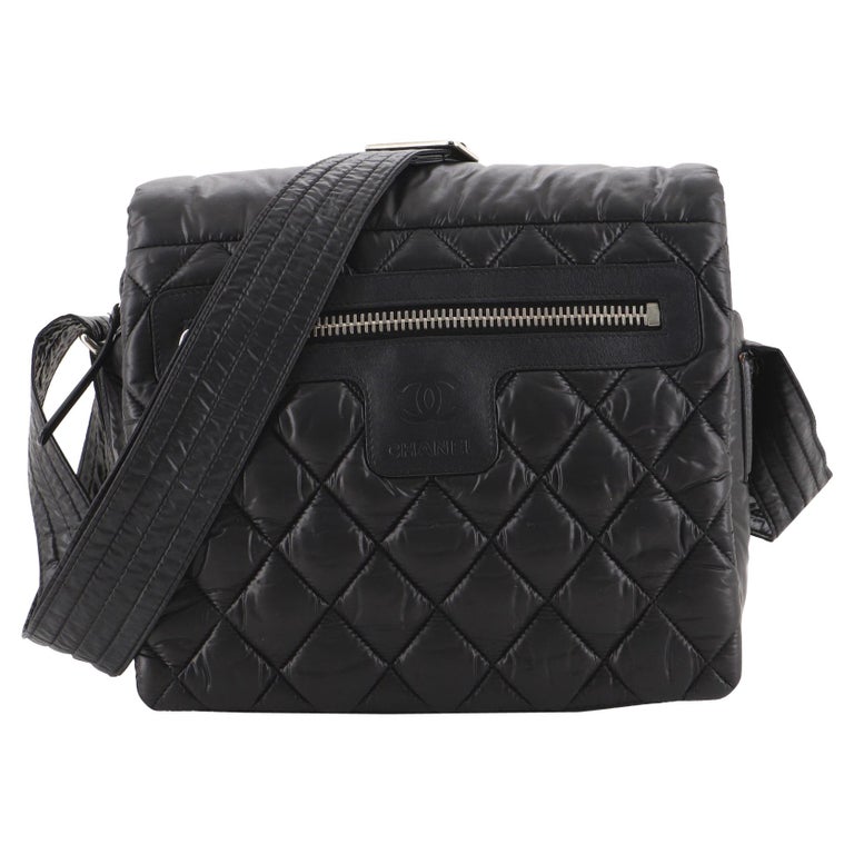 Chanel Coco Cocoon Messenger Bag Quilted Nylon Medium at 1stDibs