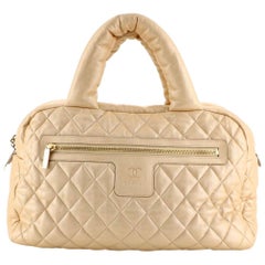 Chanel Coco Cocoon Quilted Large Bowling Bag