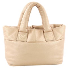 Chanel Coco Cocoon Reversible Tote Quilted Lambskin Small