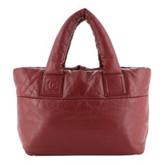 Chanel Coco Cocoon Reversible Tote Gestepptes Lammfell Klein