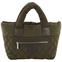 Chanel Coco Cocoon Reversible Tote Quilted Nylon Small