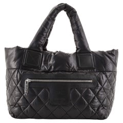 Chanel Coco Cocoon Reversible Tote Quilted Nylon Small