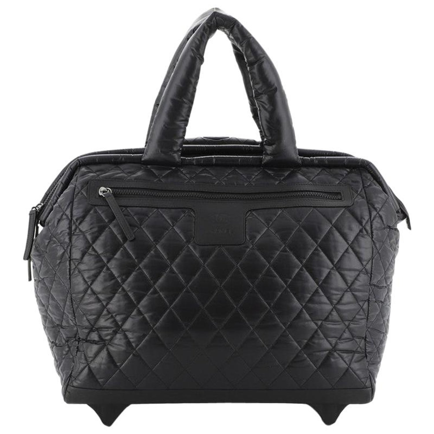 Chanel Cocoon Trolley - 2 For Sale on 1stDibs  chanel trolley, chanel  travel bag, chanel cocoon bag