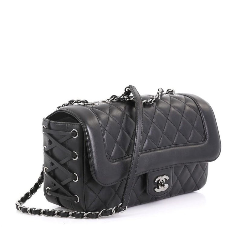 Chanel Coco Corset Flap Bag Quilted Calfskin Medium