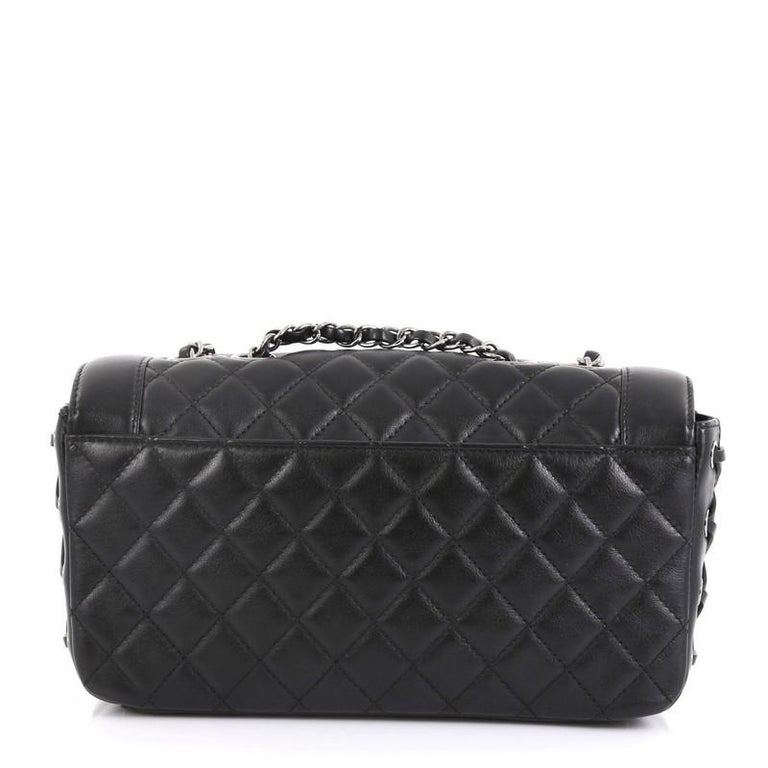 Chanel Coco Corset Flap Bag Quilted Calfskin Medium at 1stDibs