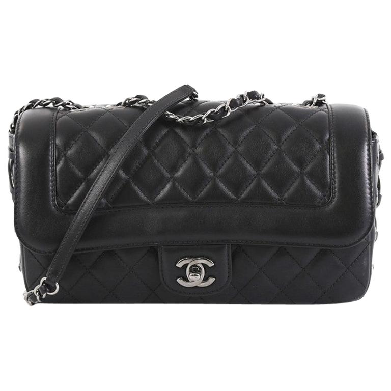 Chanel Coco Corset Flap Bag Quilted Calfskin Medium at 1stDibs
