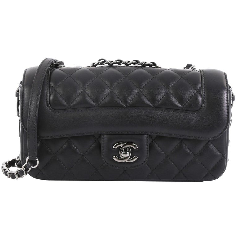 Chanel Coco Corset Flap Bag Quilted Lambskin Small at 1stDibs