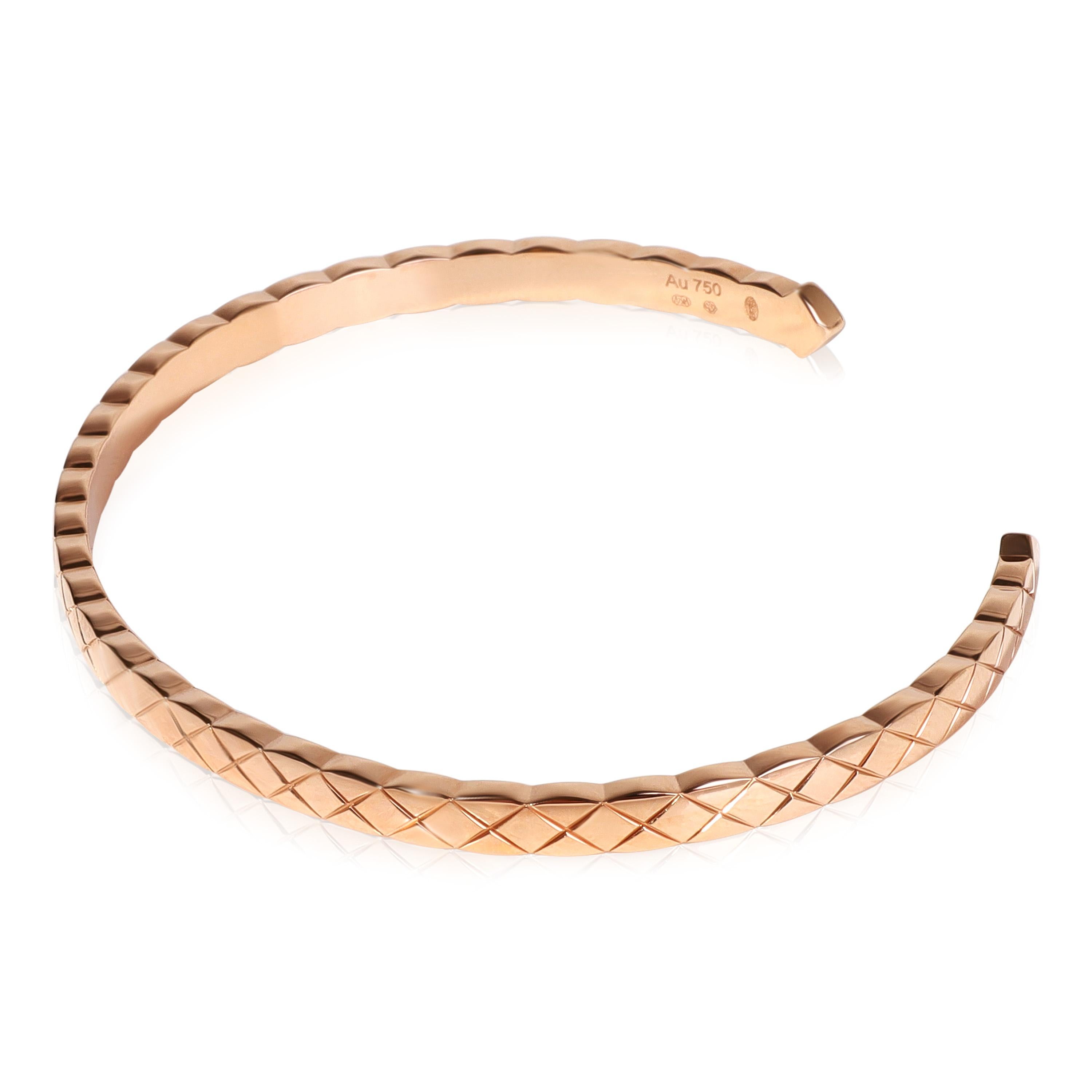 Chanel Coco Crush Armband aus 18 Karat Roségold Damen