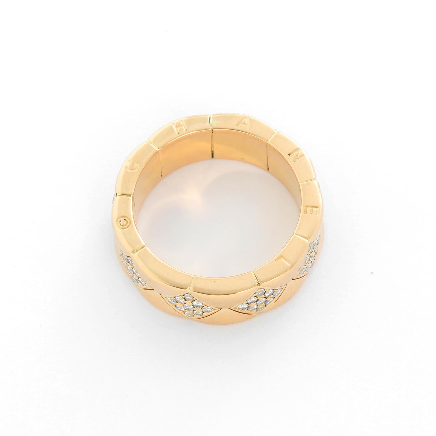chanel 18k ring