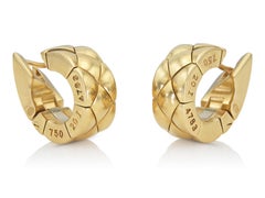 Chanel Coco Crush Huggie Earrings