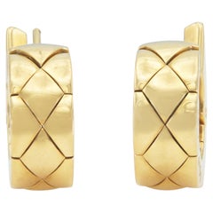 Chanel Coco Crush Huggie Earrings