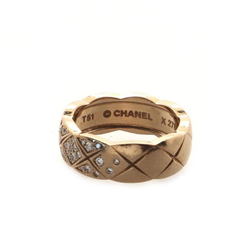 coco chanel gold ring