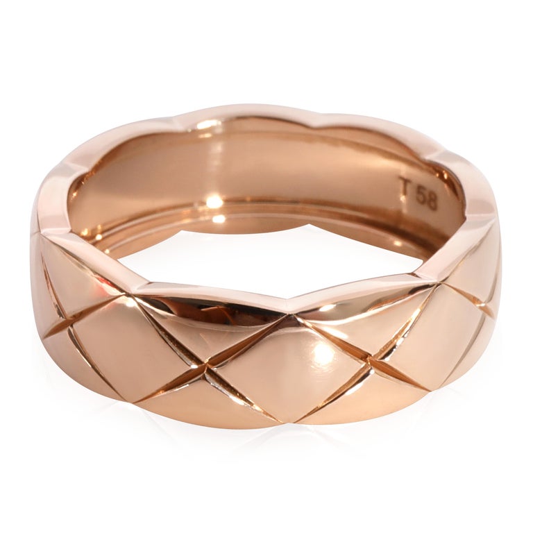 Chanel Coco Crush Ring in 18k Rose Gold, Small Version at 1stDibs