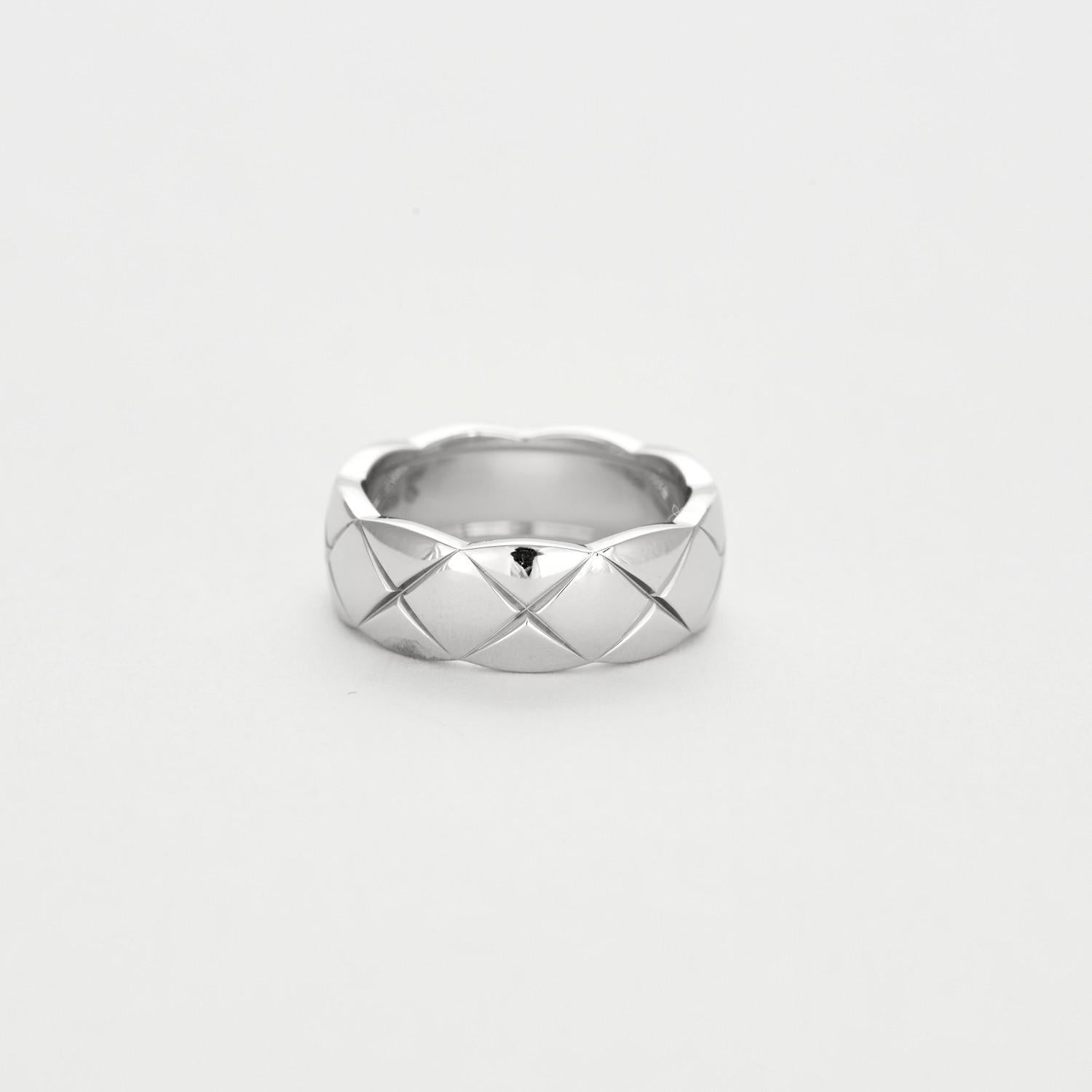 Women's CHANEL - Coco Crush ring in white gold and diamonds