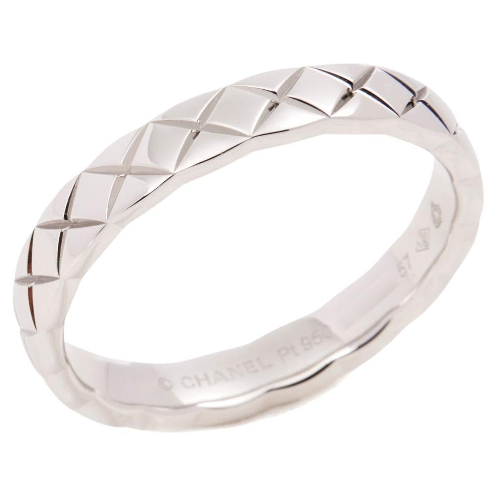 Chanel Coco Crush Slim Band Ring at 1stDibs  chanel band, coco chanel  silver ring, coco crush ring price