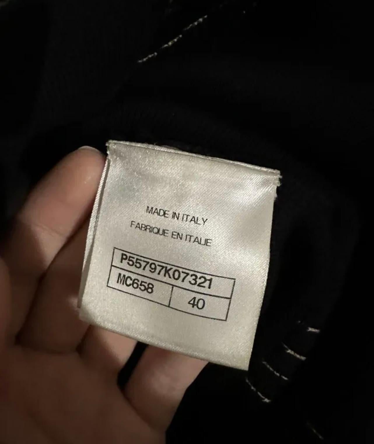 Chanel Coco Cuba Belted Little Black Dress 6