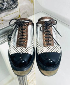 Mules Oxford en cuir Coco Chanel Cuba