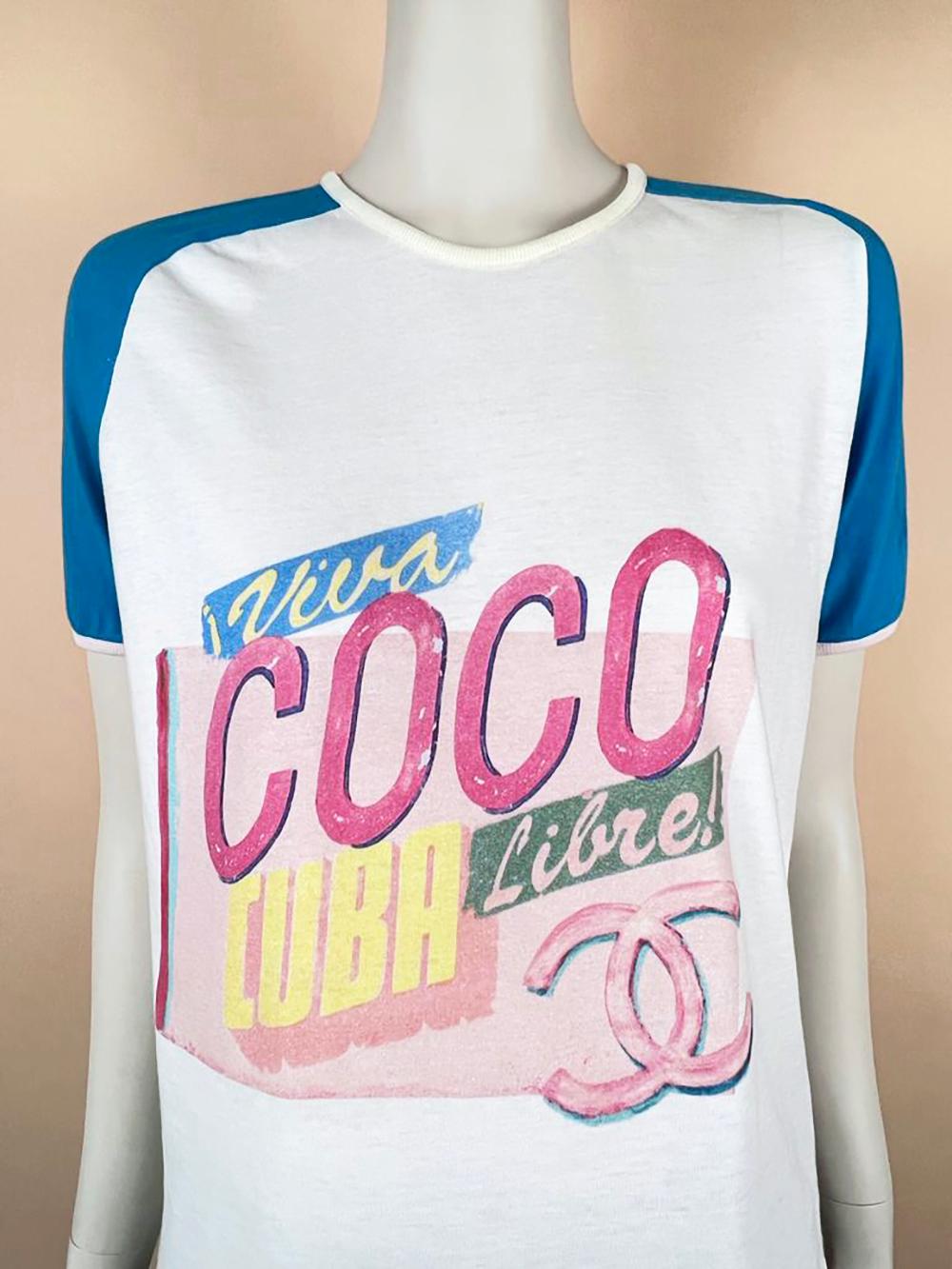 Chanel Coco Cuba Libre CC T-Shirt 1