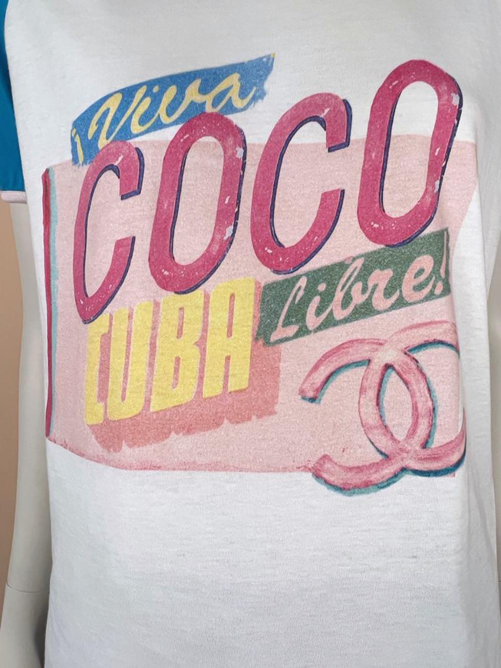 Chanel Coco Cuba Libre CC T-Shirt 4