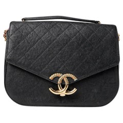Chanel Coco Cuba Medium Caviar Black