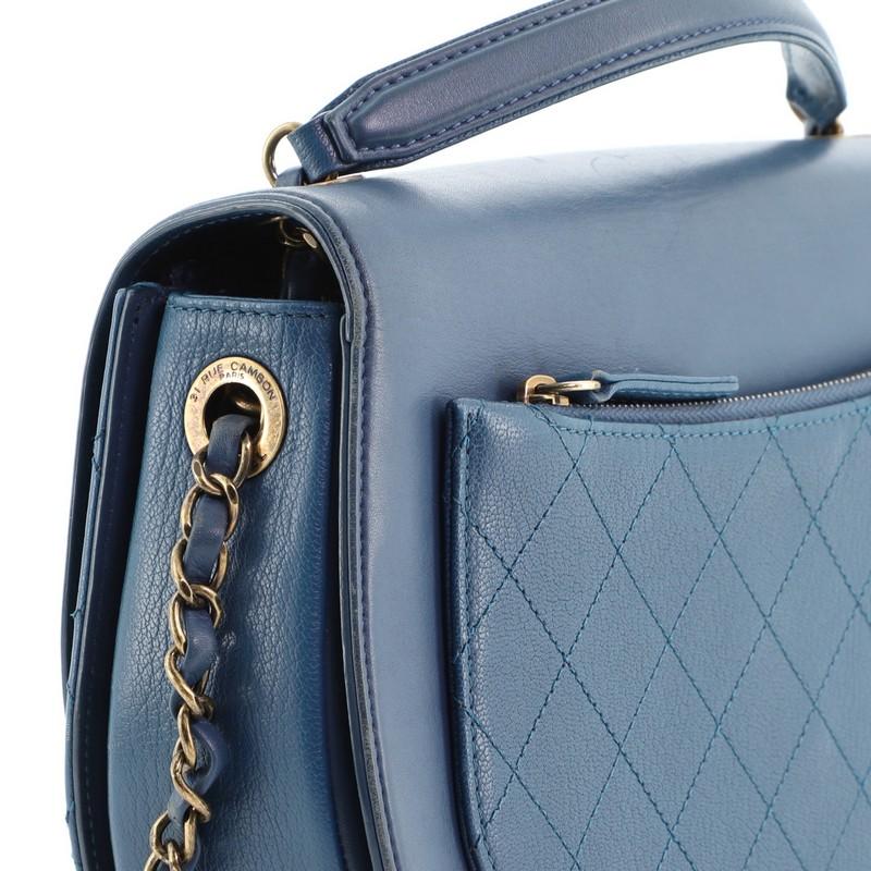 Chanel Coco Curve Flap Messenger Calfskin and Quilted Goatskin Medium 1
