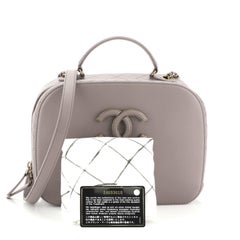 Chanel Coco Curve Vanity Case Kalbsleder und gesteppte Ziegenleder Medium