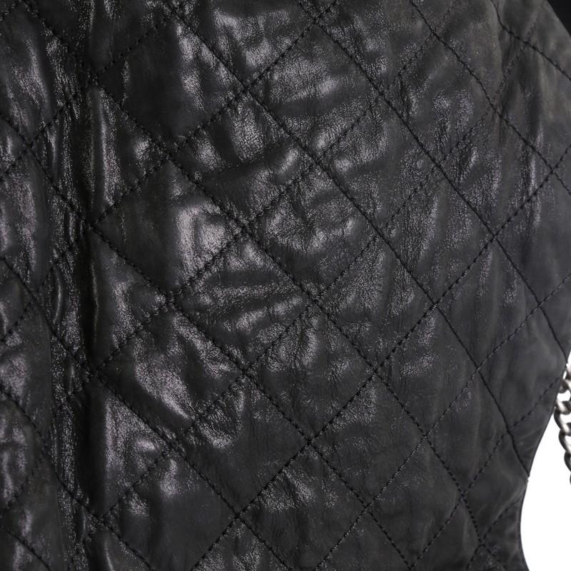 Chanel Coco Daily Hobo Quilted Iridescent Calfskin Large  3