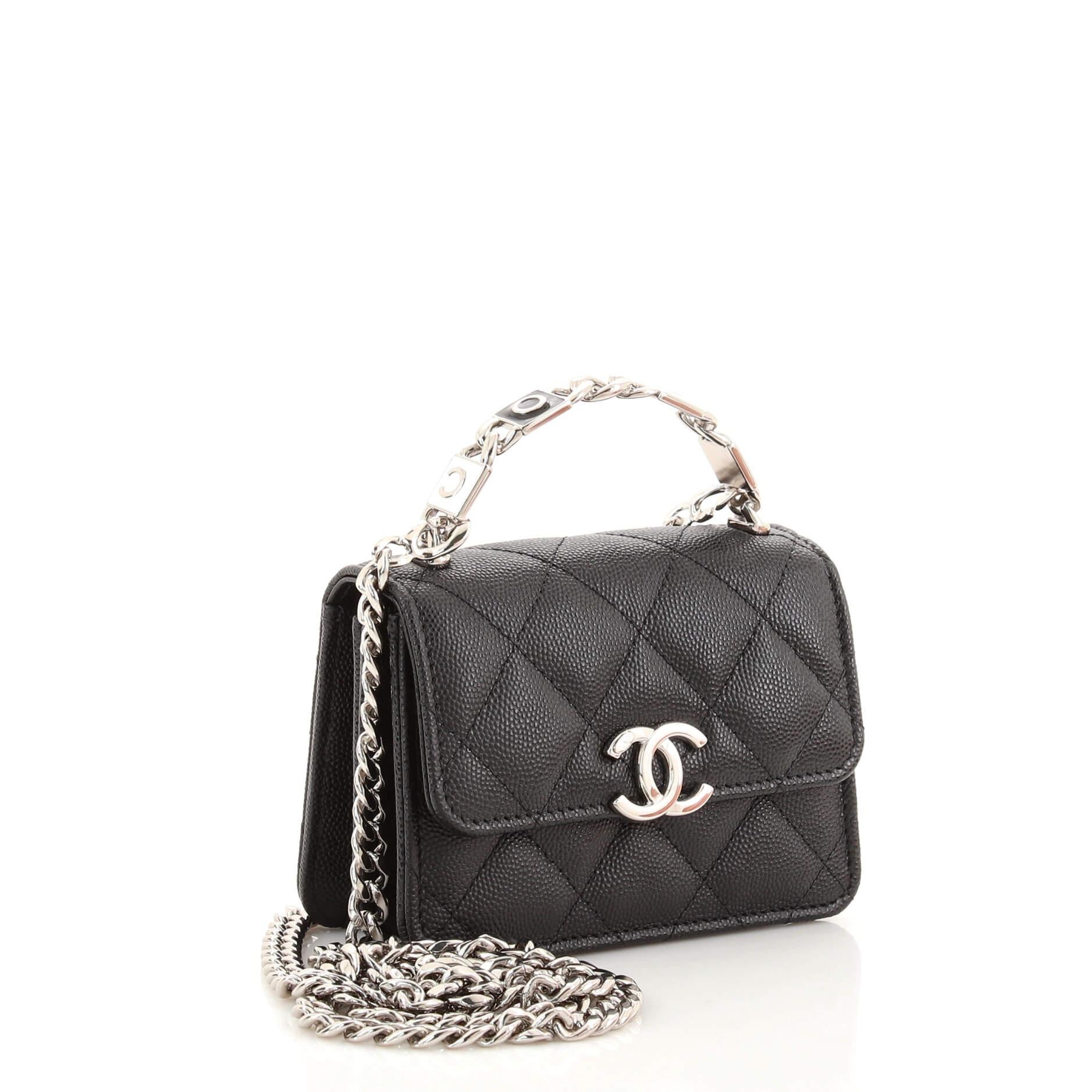 chanel coco clutch with chain