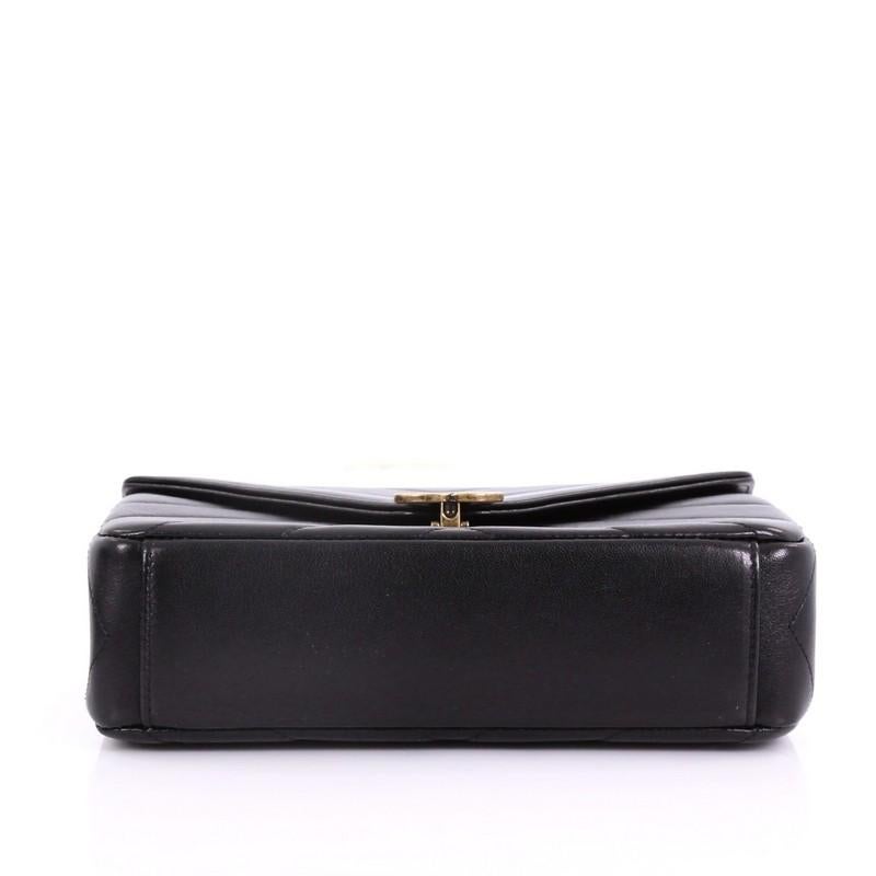 chanel chevron envelope bag