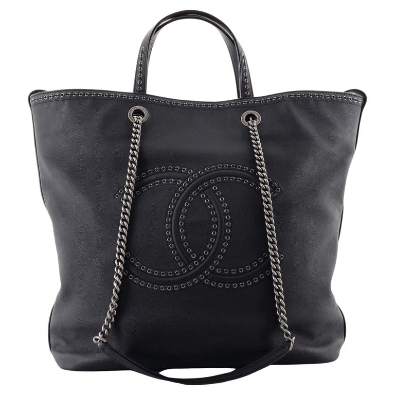 Chanel Cambon Flap Tote Quilted Leather Large at 1stDibs