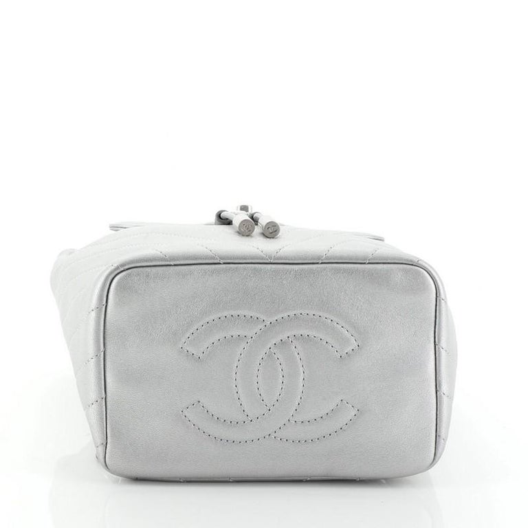 Chanel Coco Flap Backpack Chevron Calfskin Mini at 1stDibs chanel