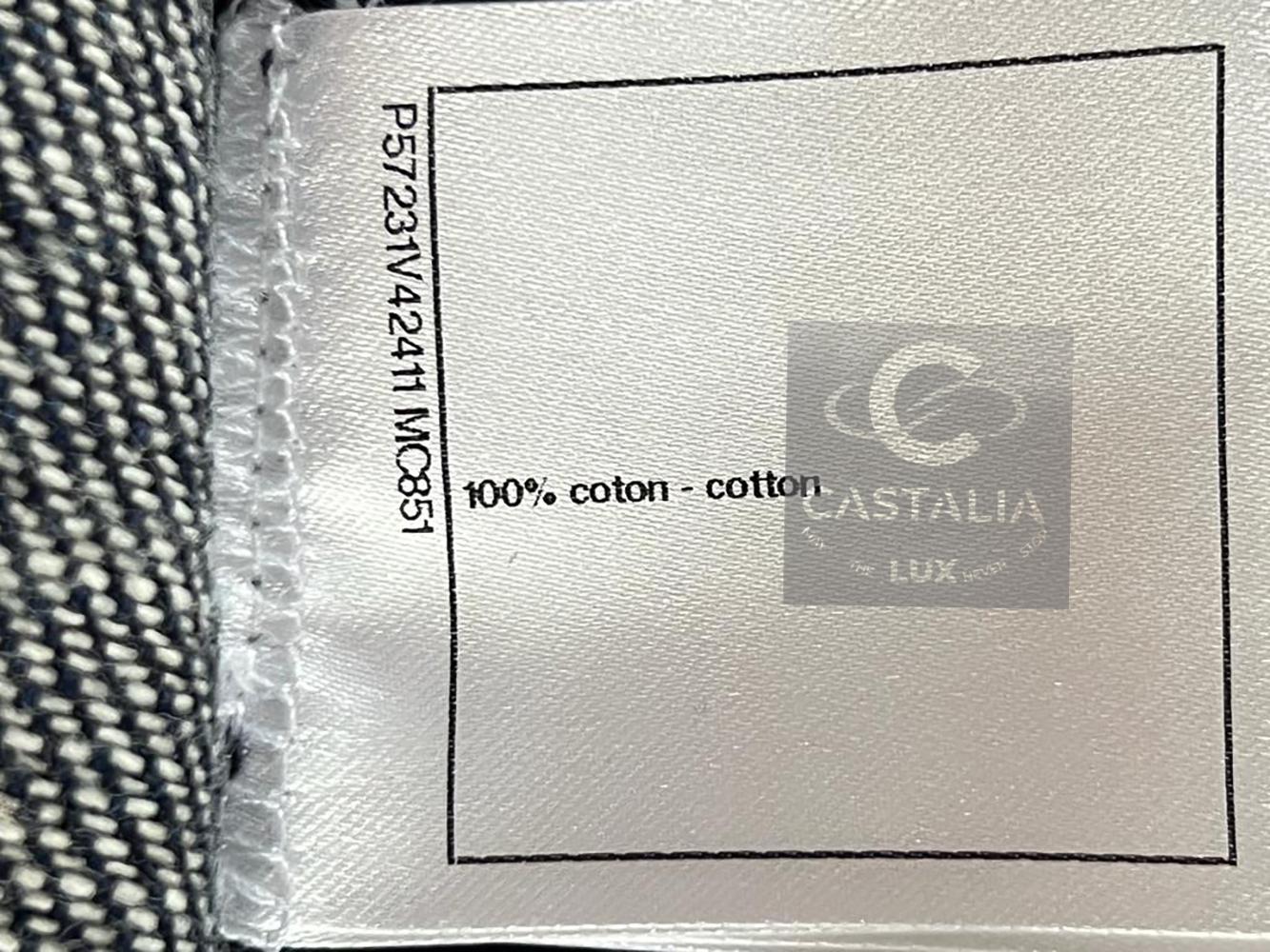 Chanel Coco Gabrielle Embroidery Jeans 36 FR For Sale 7