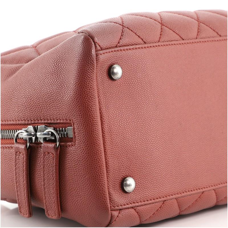 Chanel Coco Handle Bowling Bag Quilted Caviar Small für Damen oder Herren