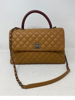 Chanel Coco Handle Lizard Bag