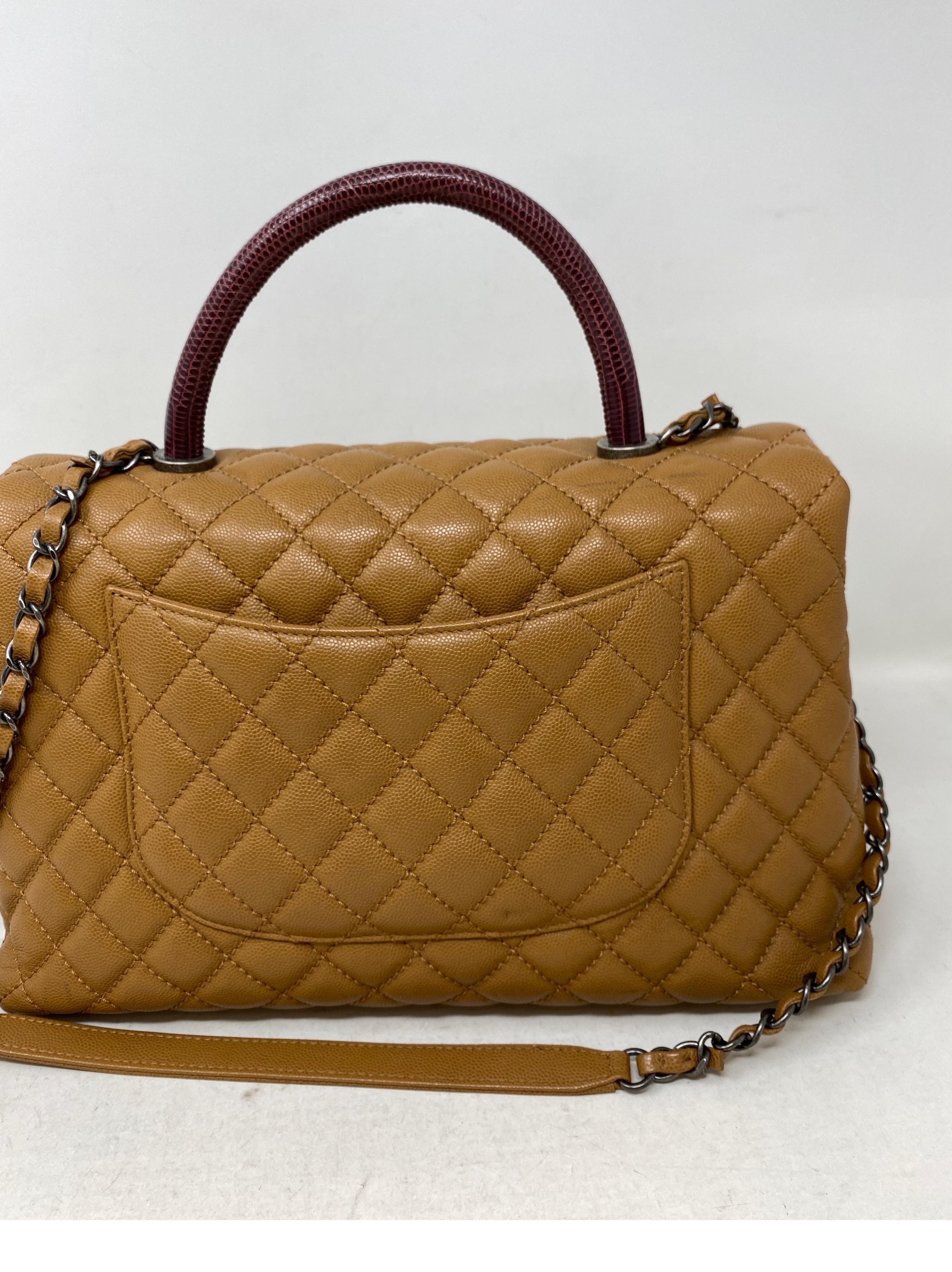 Women's or Men's Chanel Coco Handle Lizard Bag