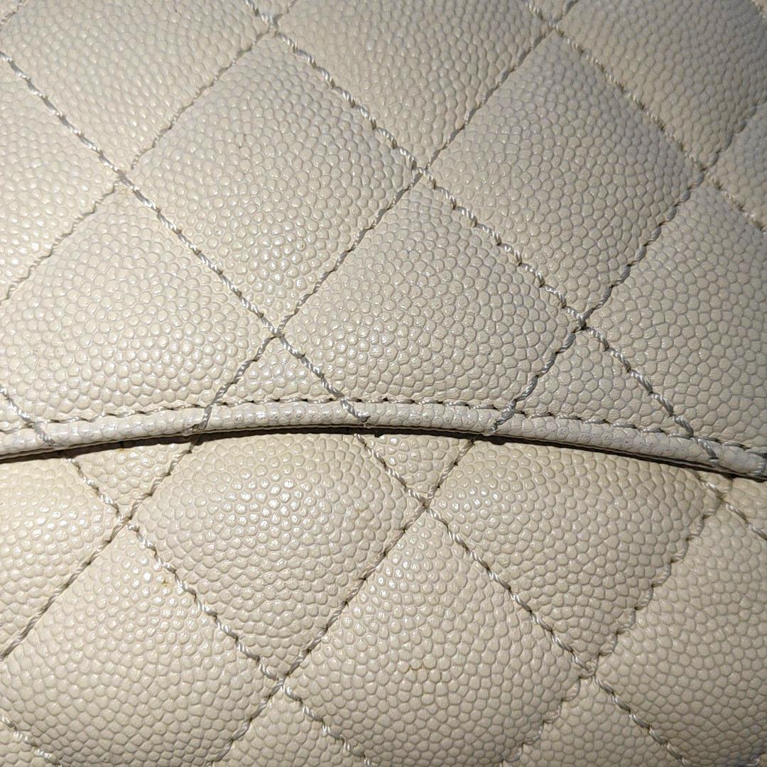 Chanel Coco Handle Small Beige Caviar Leather Gold Hardware, 2017 6