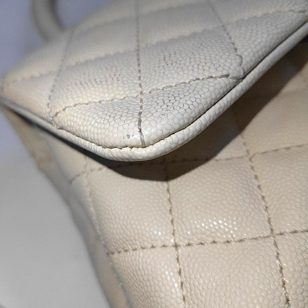 Chanel Coco Handle Small Beige Caviar Leather Gold Hardware, 2017 5