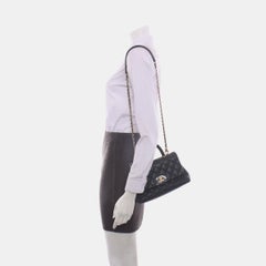 Chanel Coco Handle Small Black Caviar Leather Gold Hardware 2017